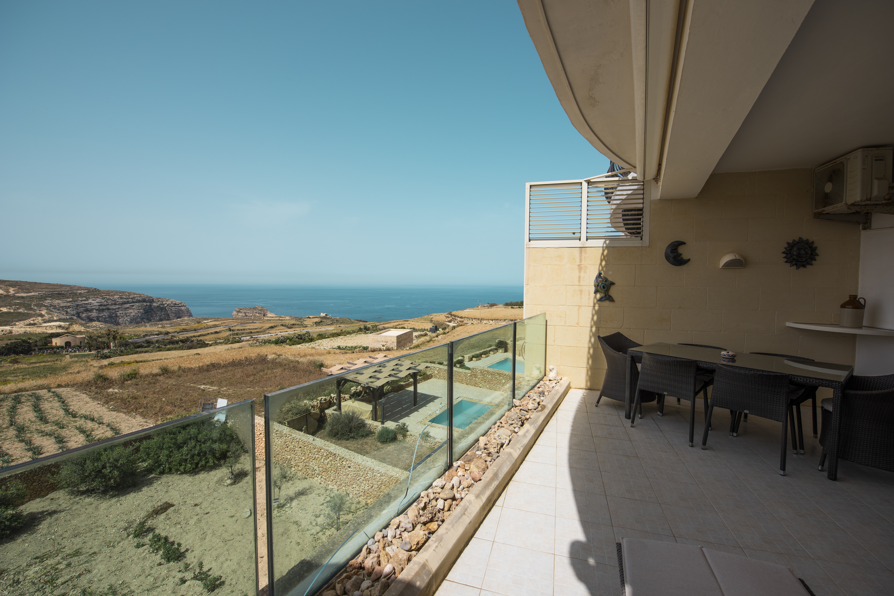 Ampio appartamento vista mare a San Lorenzo, Malta